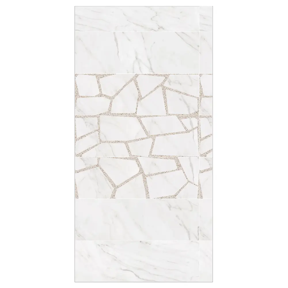 Плитка настенная Керамин Канцоне 7 90x30 см 1.35 м² цвет белый STLM-2111515 - Вид №5