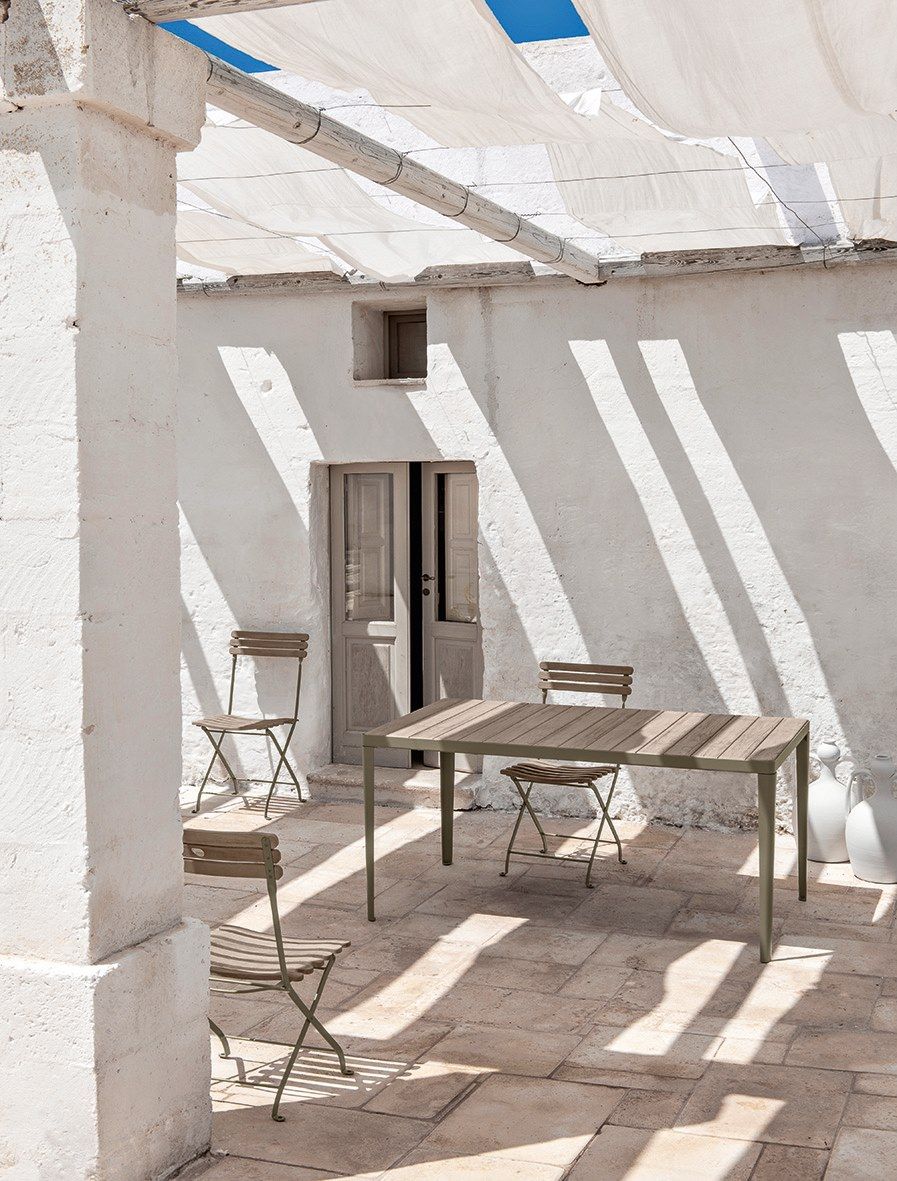 Прямоугольный садовый стол из тикового дерева Ethimo Laren ARCH-00129109 - Вид №7