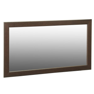 Зеркало с рамой Мебелик 110x60 см В 61Н темно-коричневый/патина IFERS