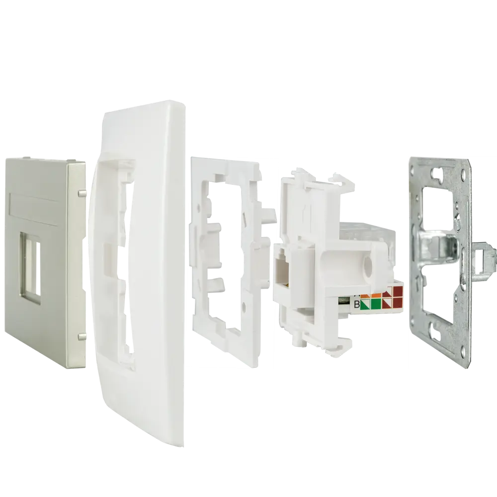 Розетка компьютерная Schneider Electric W59, цвет шампань STLM-2136667 - Вид №6