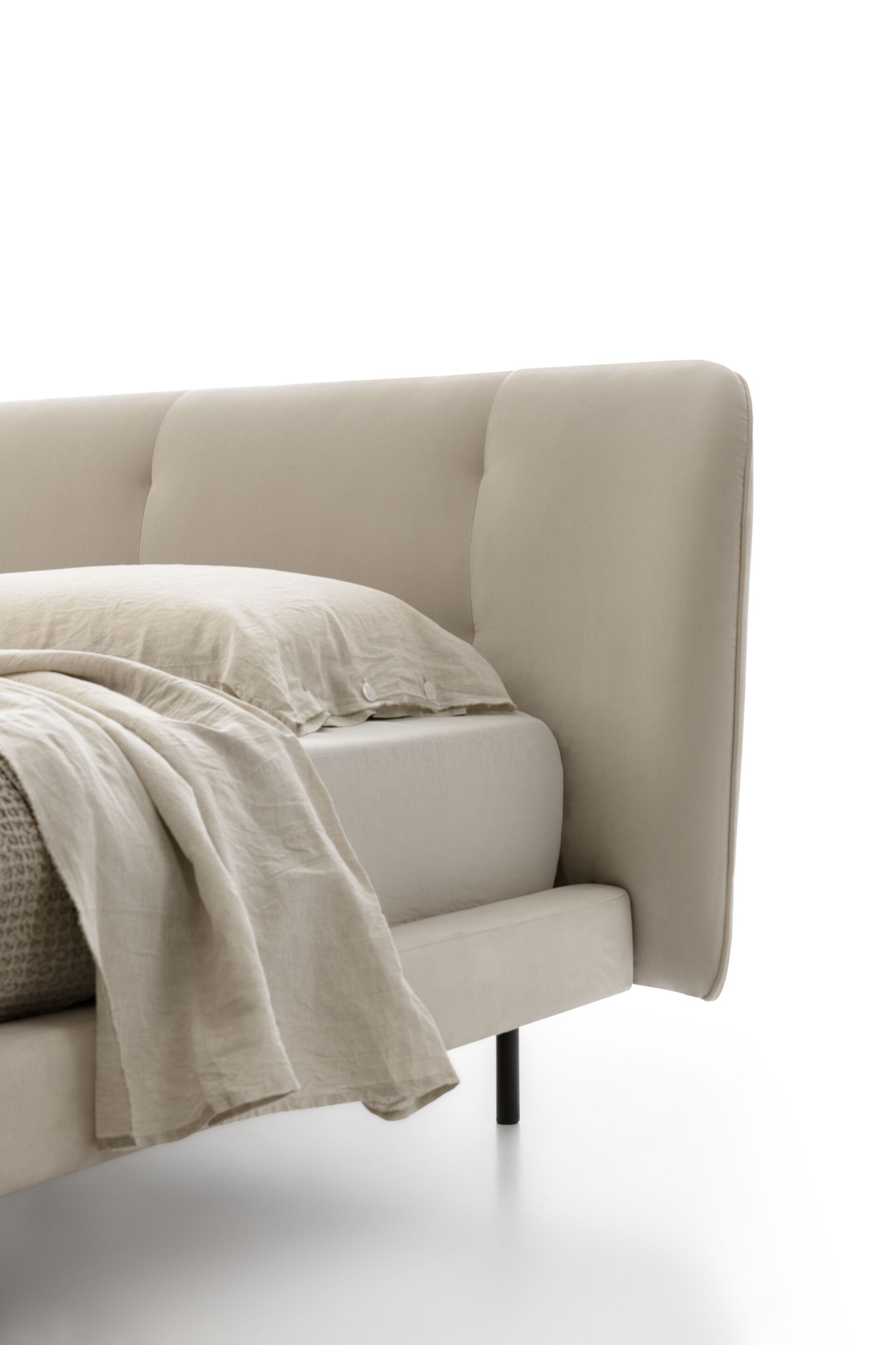 Двуспальная кровать из ткани NICOLINE RUBICON ARCH-00067490 - Вид №3