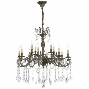 Подвесная люстра ST Luce Ornatole SL174.503.12 ST LUCE ДИЗАЙНЕРСКИЕ, ORNATOLE 279781 Бронза