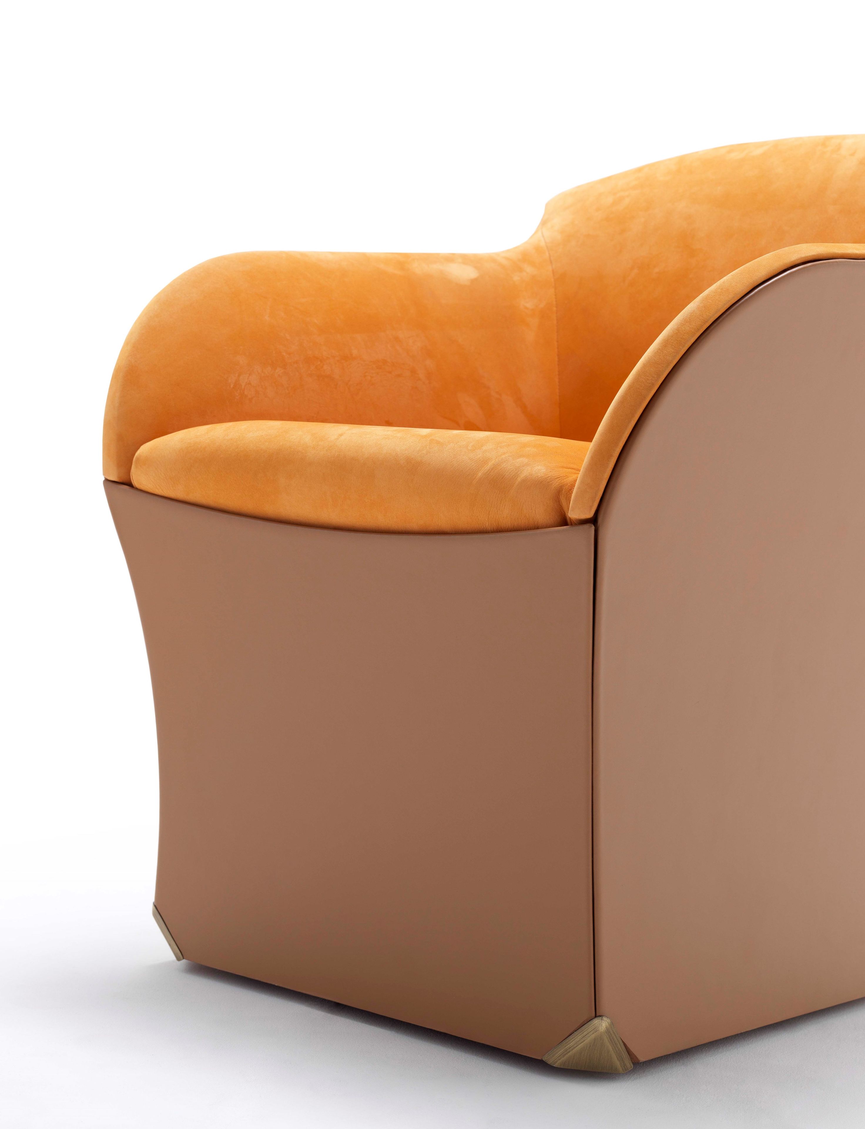 Кожаное кресло Fasem BONA ARCH-00029195 - Вид №7