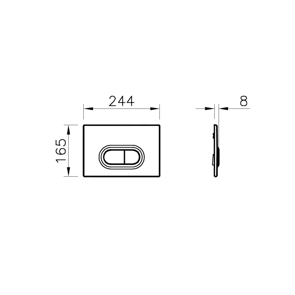 Комплект инсталляция с унитазом Vitra Stern 9016B003-7202 STLM-2020234 - Вид №11