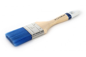 16473790 Плоская кисть для водных красок и лаков 50 х 14 мм, искусственная щетина, деревянная ручка aq05014 ZOLDER