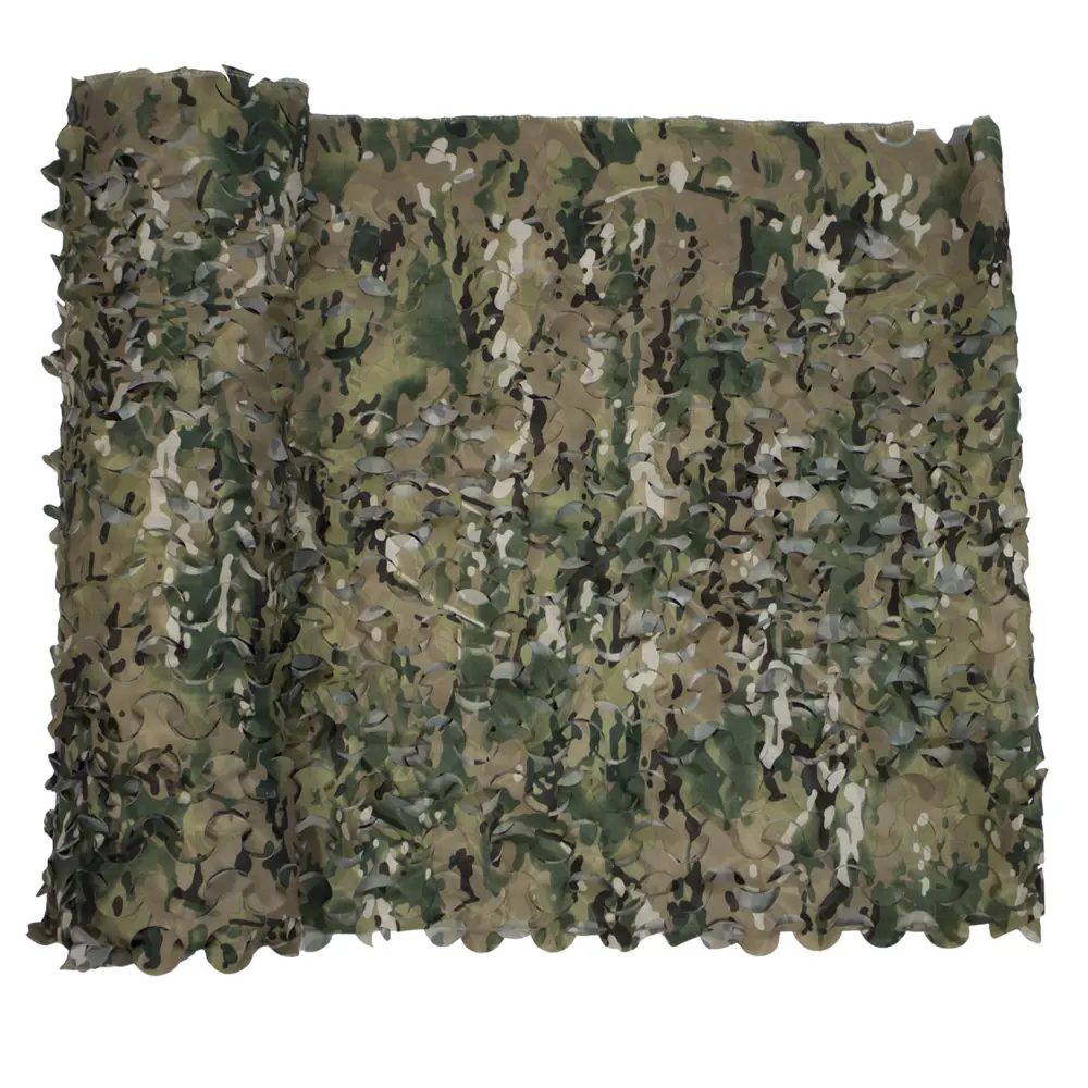 Сетка маскировочная Камуфляж мультикам 2x3 м зеленый/коричневый/черный НИТЕКС STLM-2143667 - Вид №1