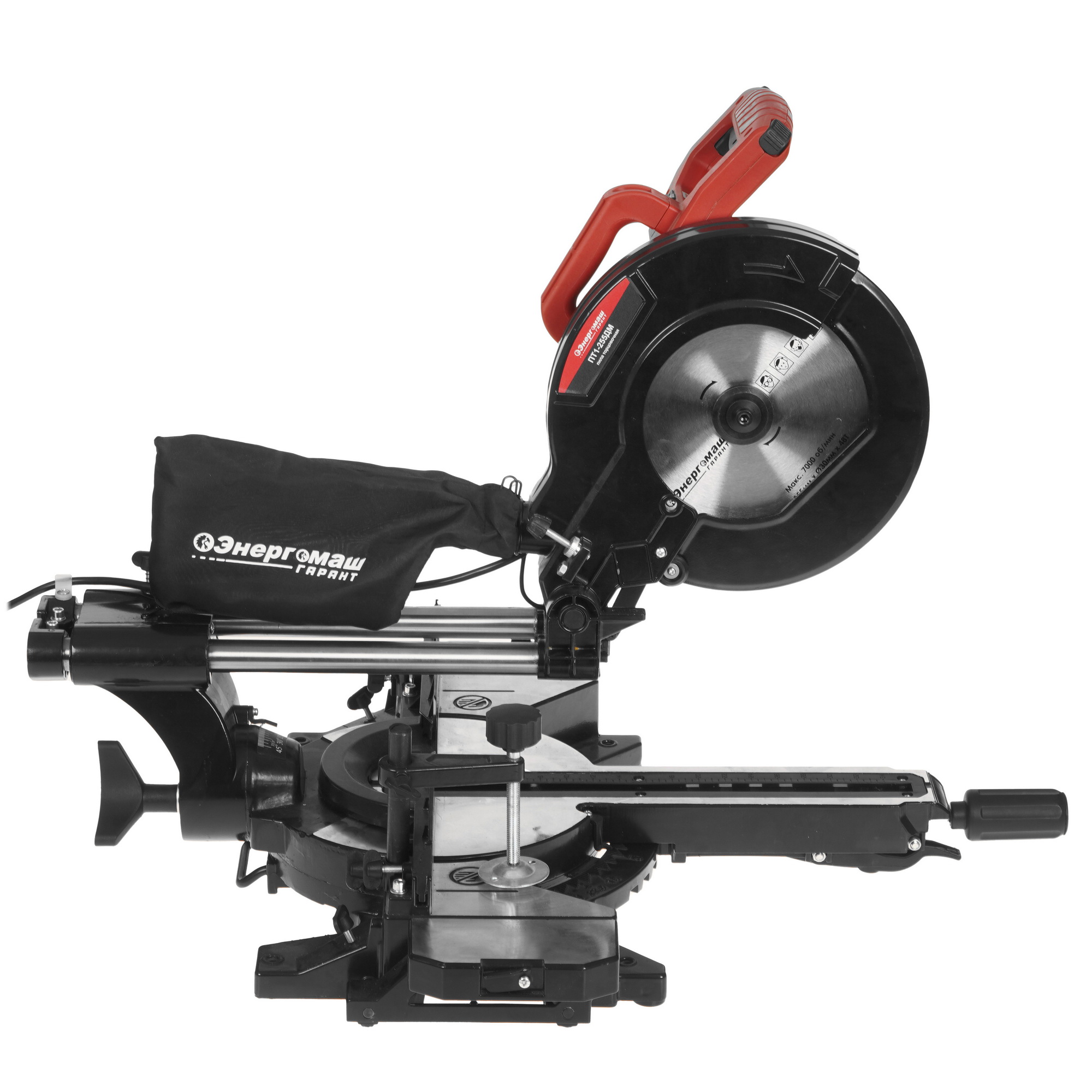 Торцовочная пила  Энергомаш ГАРАНТ ПТ1-255ДМ 9193752 STDN-0081236 - Вид №2