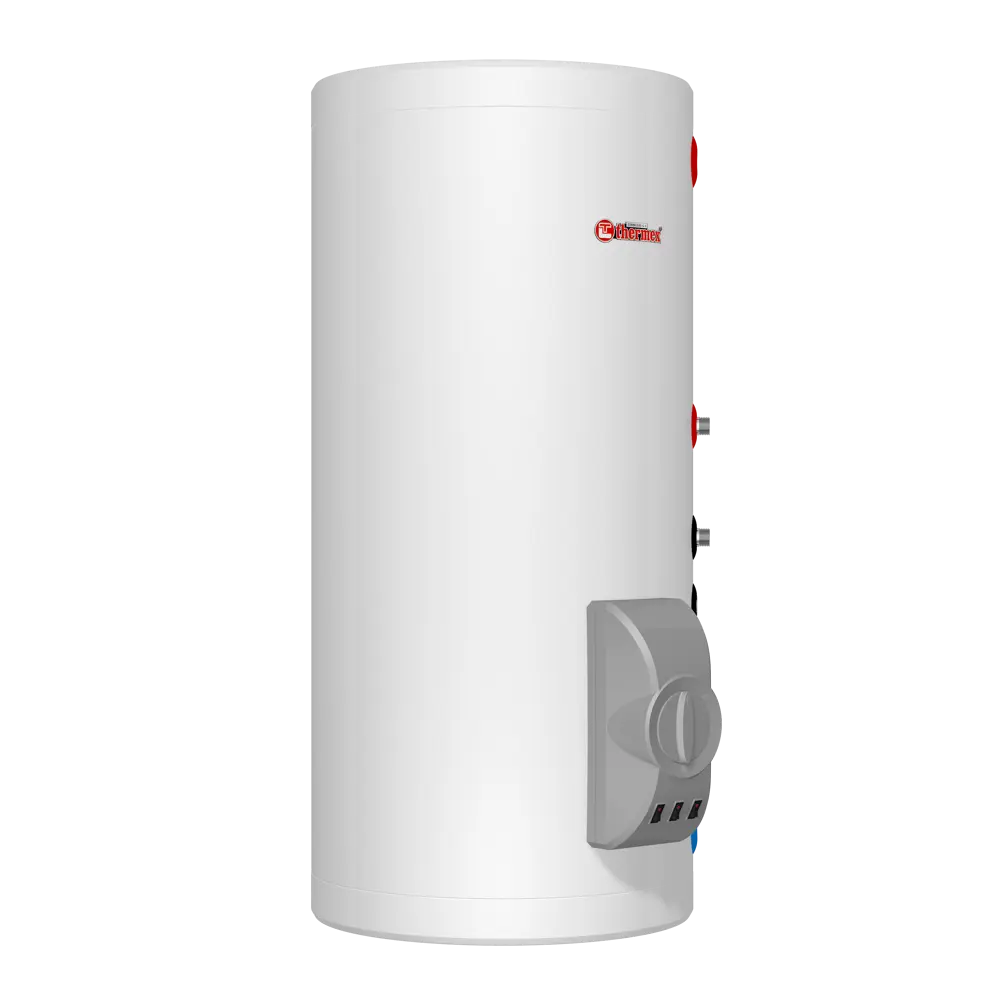 Водонагреватель накопительный комбинированный 24 кВт Thermex IRP 200V(combi) вертикальный 200 л нержавеющая сталь STLM-2087623 - Вид №1