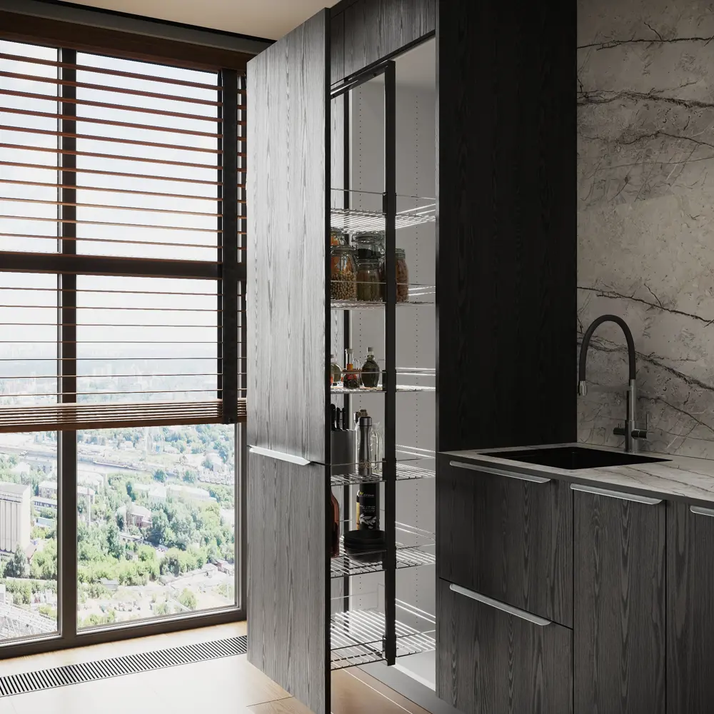 Фасад кухонный KONSENSA Канск 60×77 см черный ЛДСП 89423384 STLM-1574260 - Вид №7