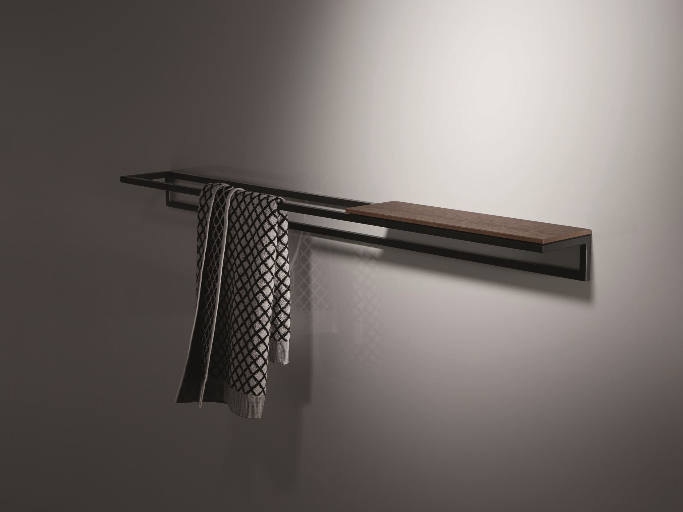 Держатель для полотенец / полка для ванной комнаты Bette BetteLux Shape ARCH-00028013