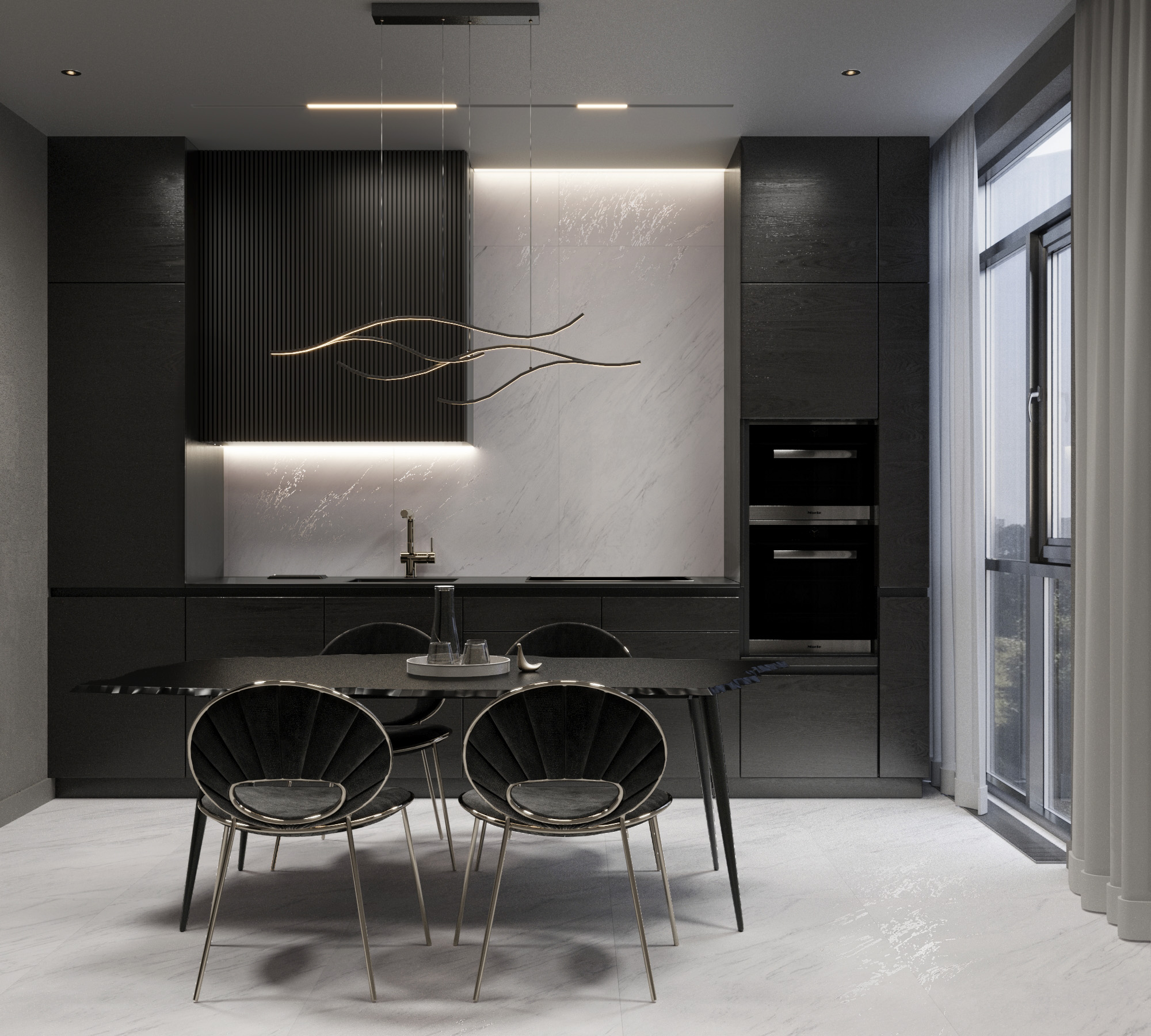 Керамогранит VENTO GREY 80х160 Creanza CZ-GL09-B 