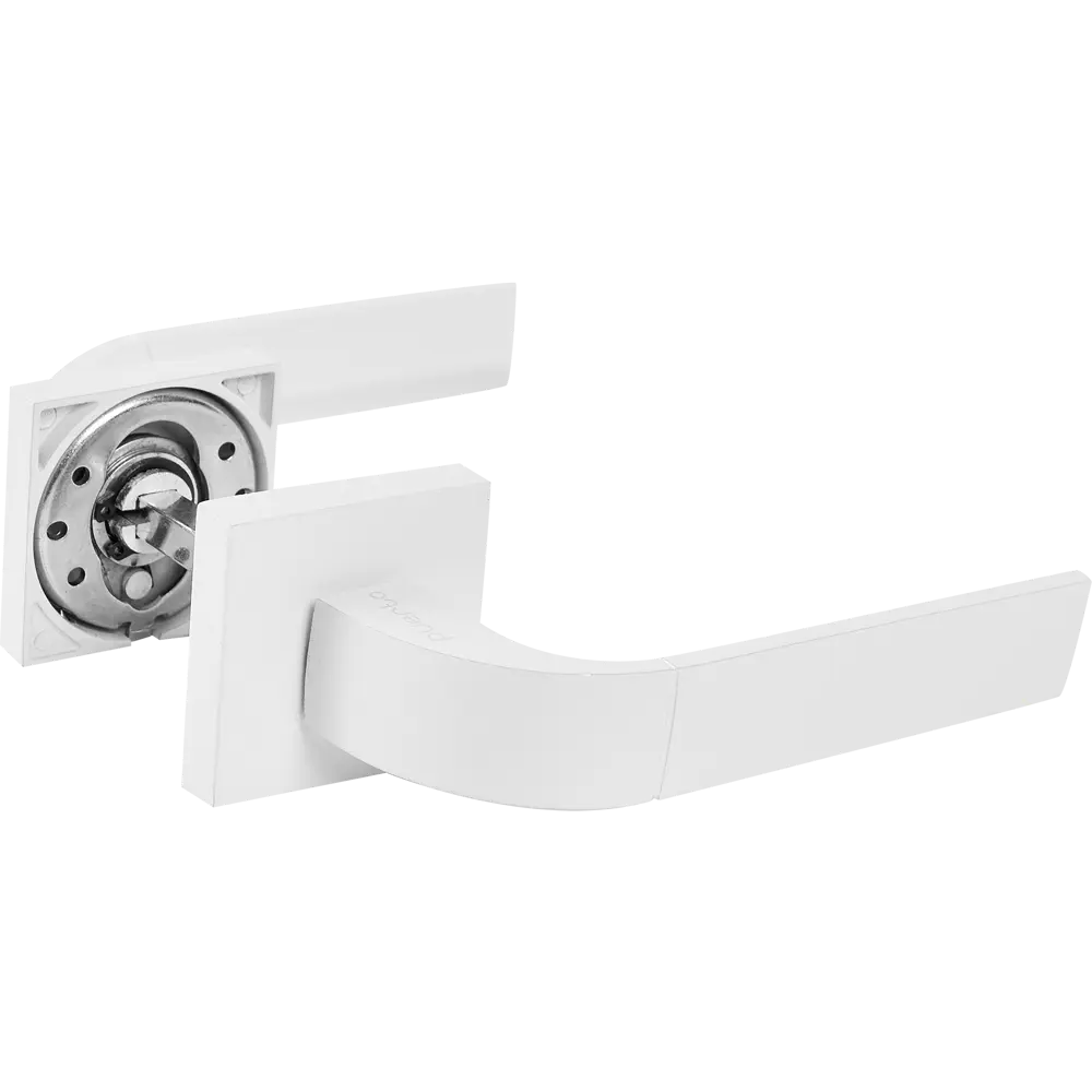 PUERTO Пиньолата - стильная ручка на розетке для межкомнатных дверей 86338212 STLM-0067918