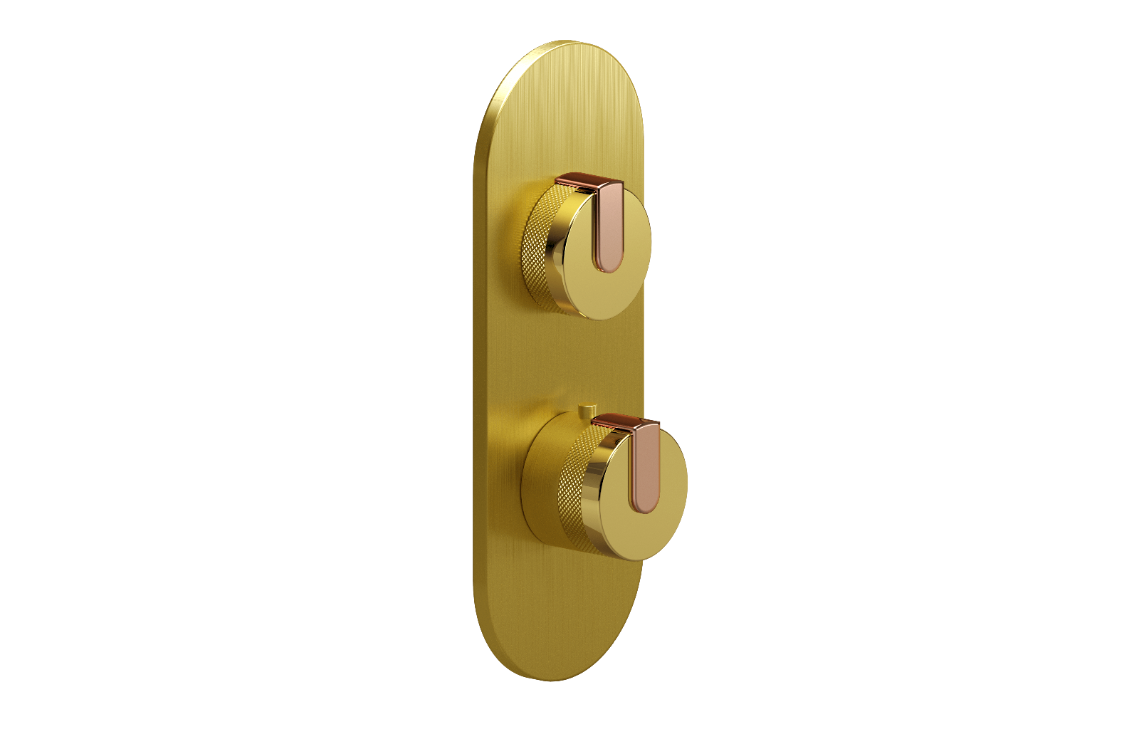 E-8026-R1AUE0-L1RG-BB-T Планка M-Series с 2 ручками - Внешняя часть GRAFF MOD+