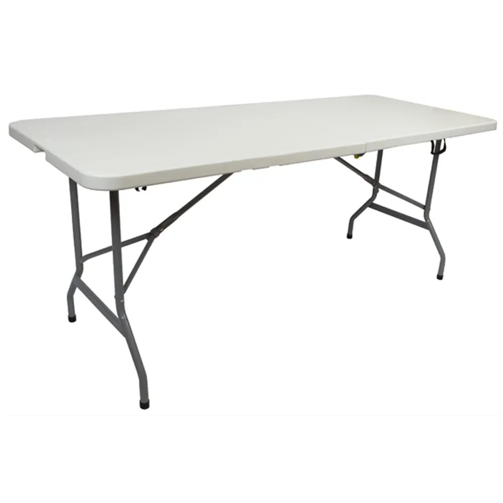 Стол-книжка садовый прямоугольный Metmebel Сатурн складной 181x74.5x74.5 пластик белый STLM-2066790