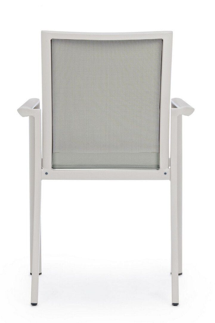 Алюминиевый штабелируемый садовый стул с подлокотниками BIZZOTTO Konnor ARCH-00101358 - Вид №23