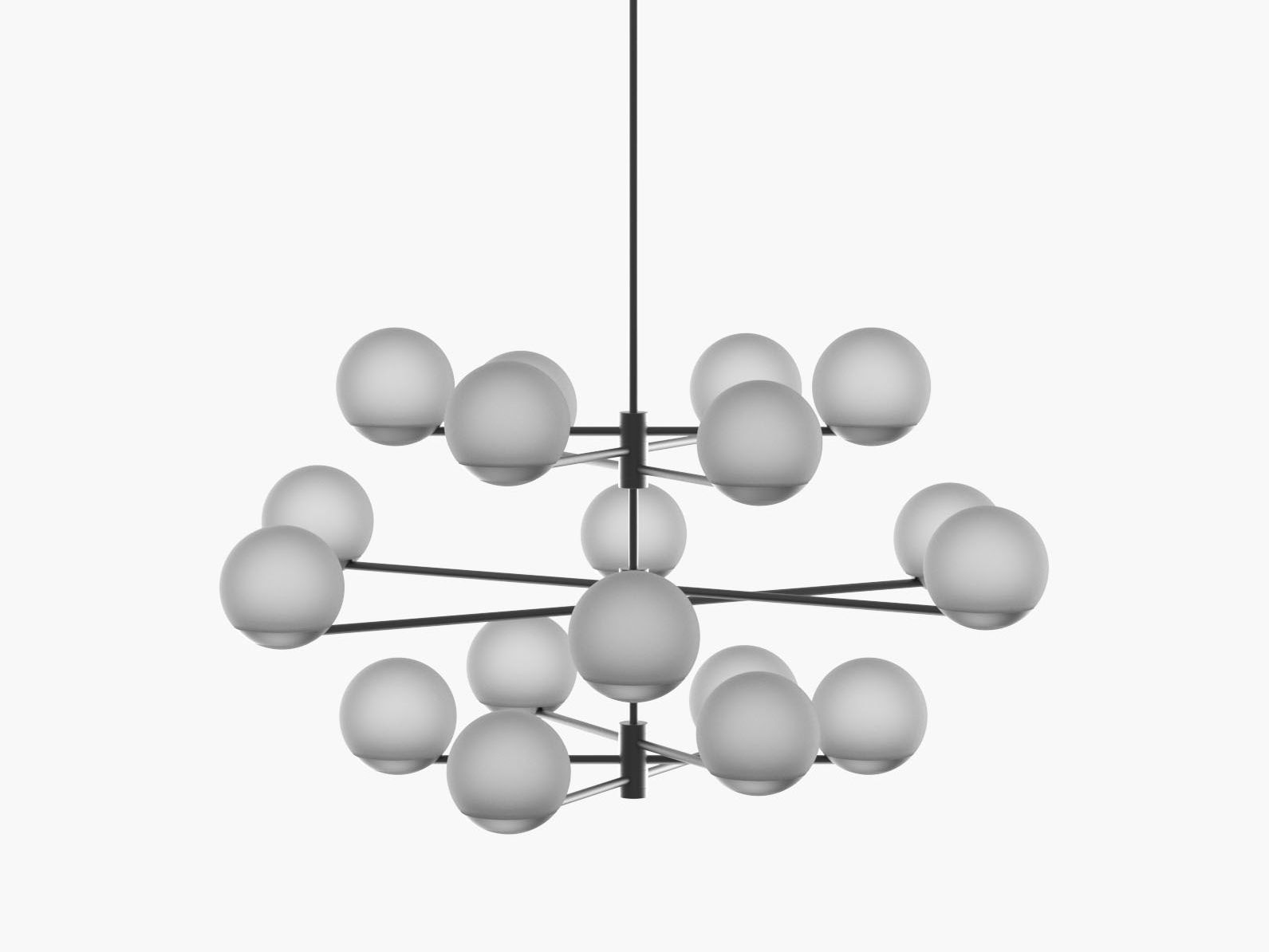 Светодиодный потолочный светильник ручной работы Cameron Design House Мяч и обруч ARCH-00048020 - Вид №11