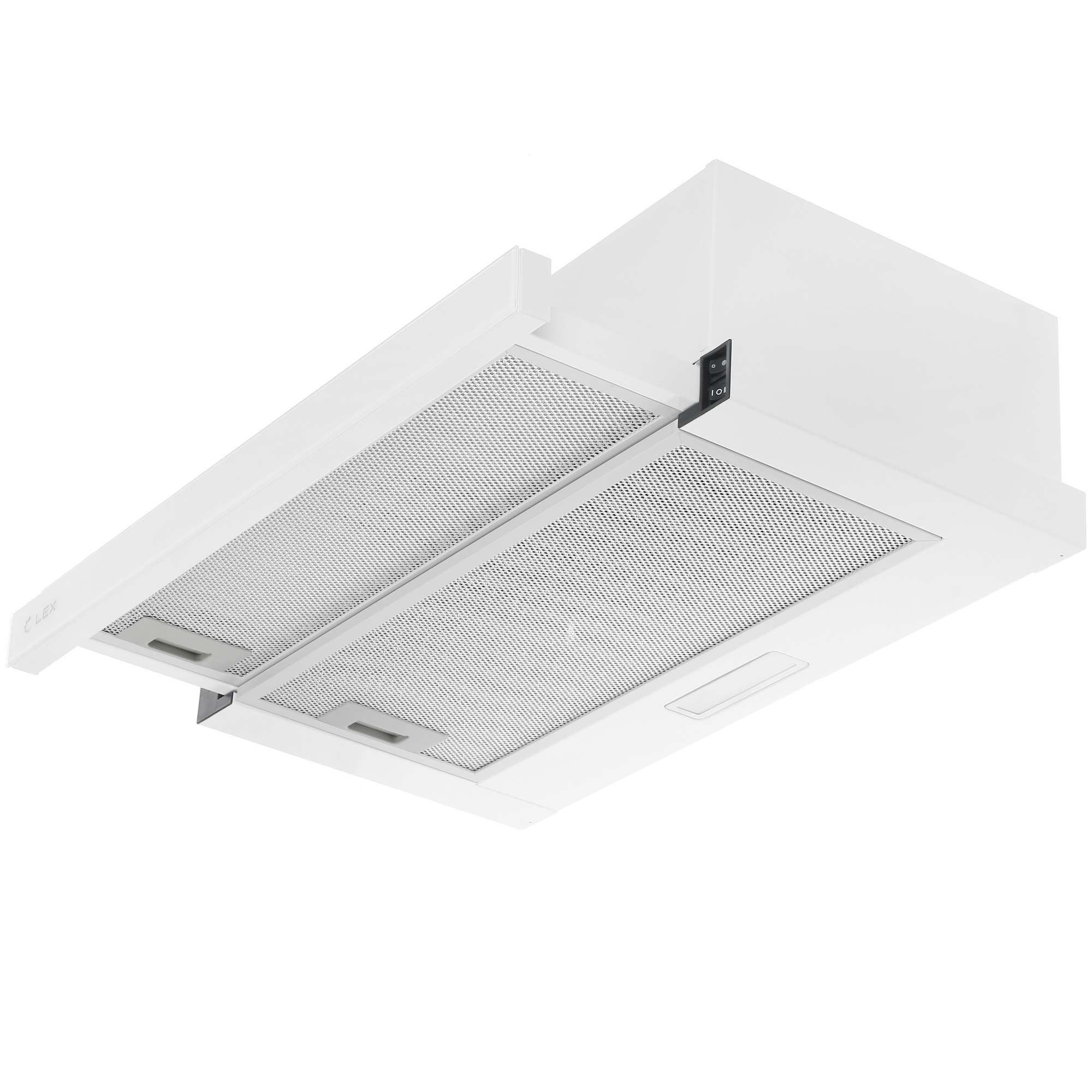 1091950 Вытяжка телескопическая LEX HUBBLE G 600 белый/белый STDN-0090201 - Вид №2