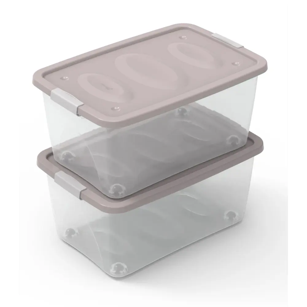 Универсальный контейнер MARTIKA Астело с крышкой и колесами 18540321 Ящик STLM-0011179 - Вид №13