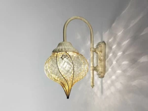 Siru Настенный светильник для улицы из муранского стекла Goccia Eb 111-035