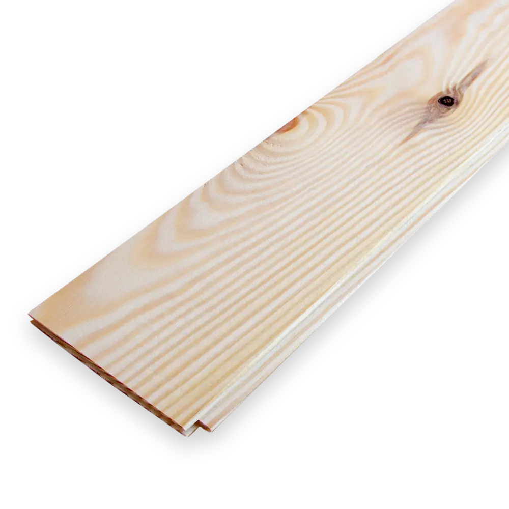 Деревянная панель 8x96x1450 мм хвоя сорт AB с фаской угла АРЕЛАН STLM-2078092