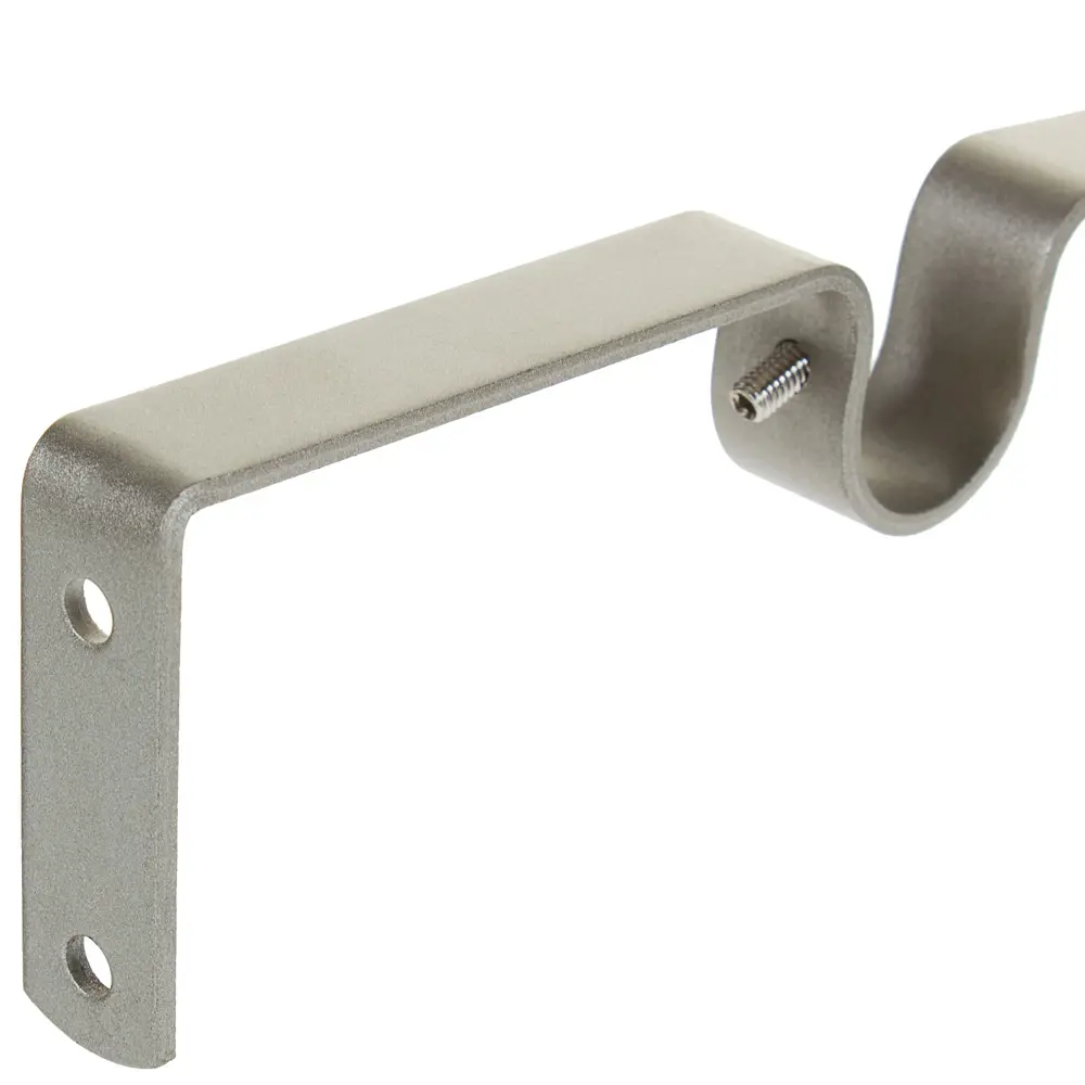 Держатель двухрядный простой 8/14 см цвет матовая сталь INSPIRE STLM-2081301 - Вид №1