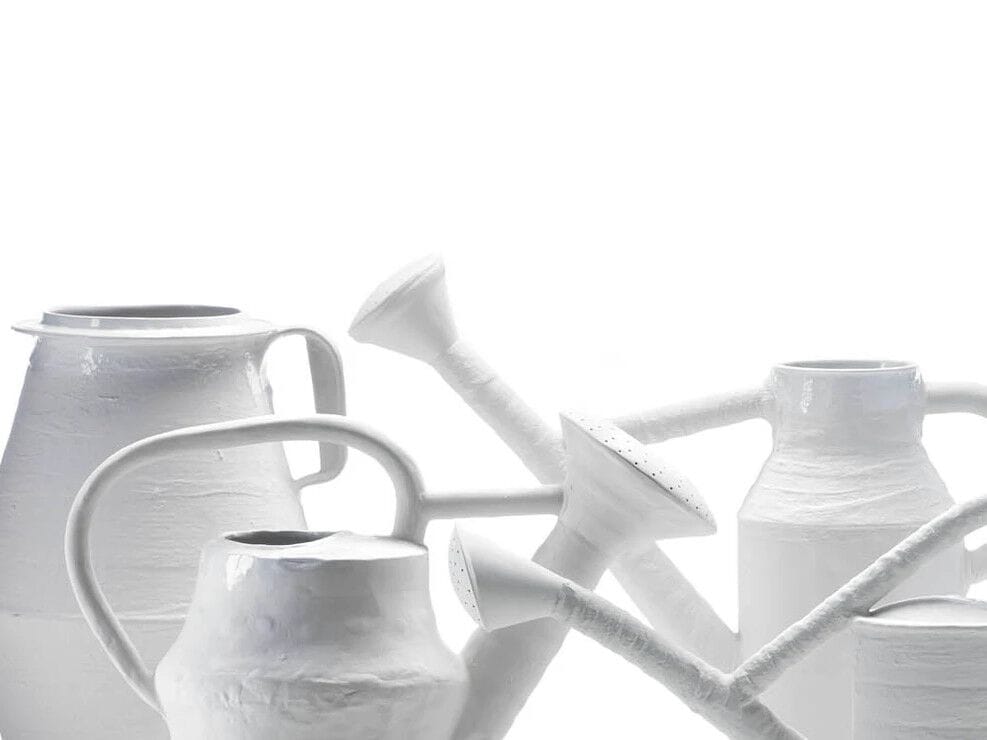 Керамическая лейка Lando молочно-белый ARCH-00018640 - Вид №2