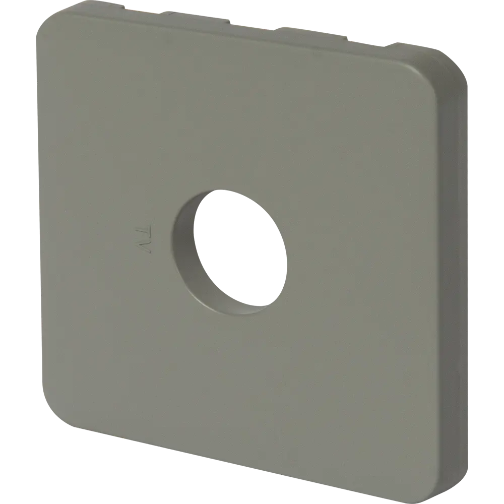 Накладка для ТВ-розетки Lexman Cosy, цвет серый STLM-2018133 - Вид №1