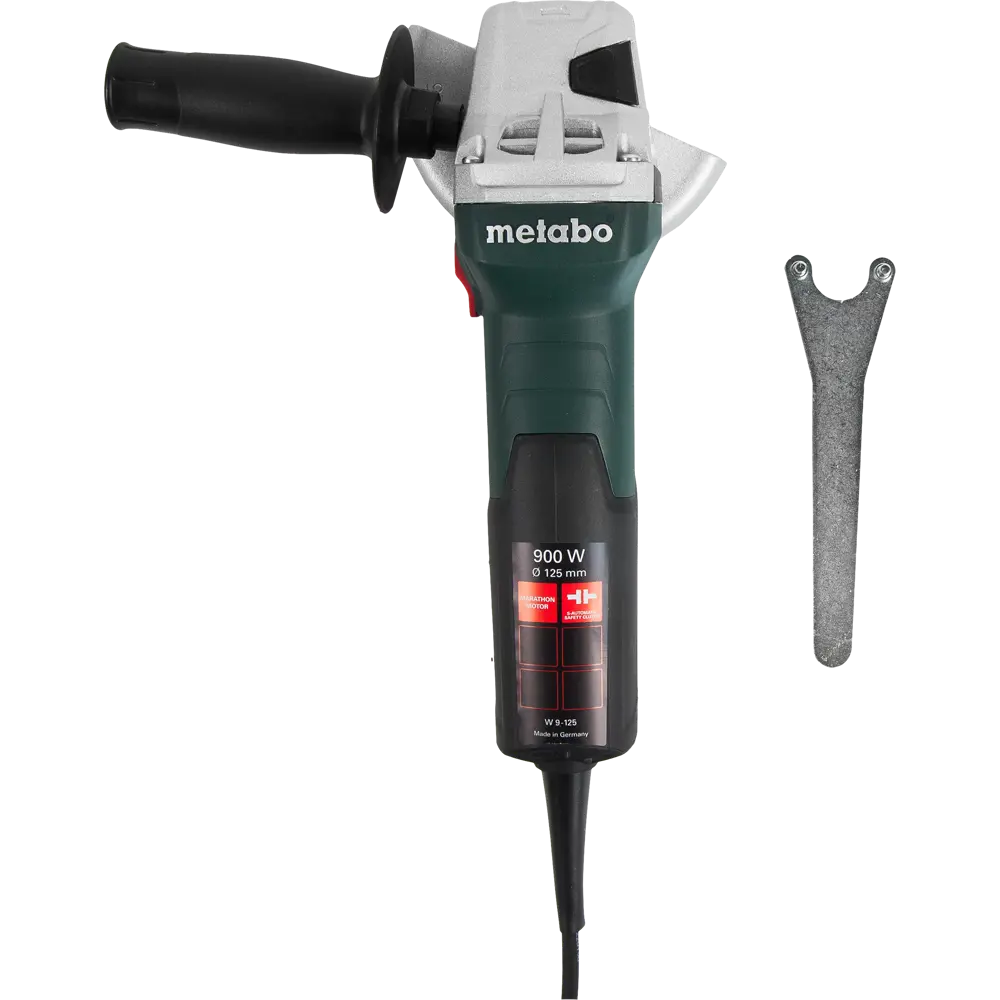 УШМ (болгарка) Metabo W 9-125, 600376010, 900 Вт, 125 мм STLM-2114741 - Вид №4
