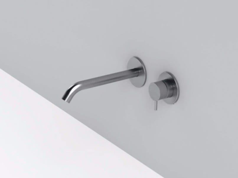 Настенный смеситель для раковины из нержавеющей стали с 2 отверстиями Rexa MAE ARCH-00150487 - Вид №1