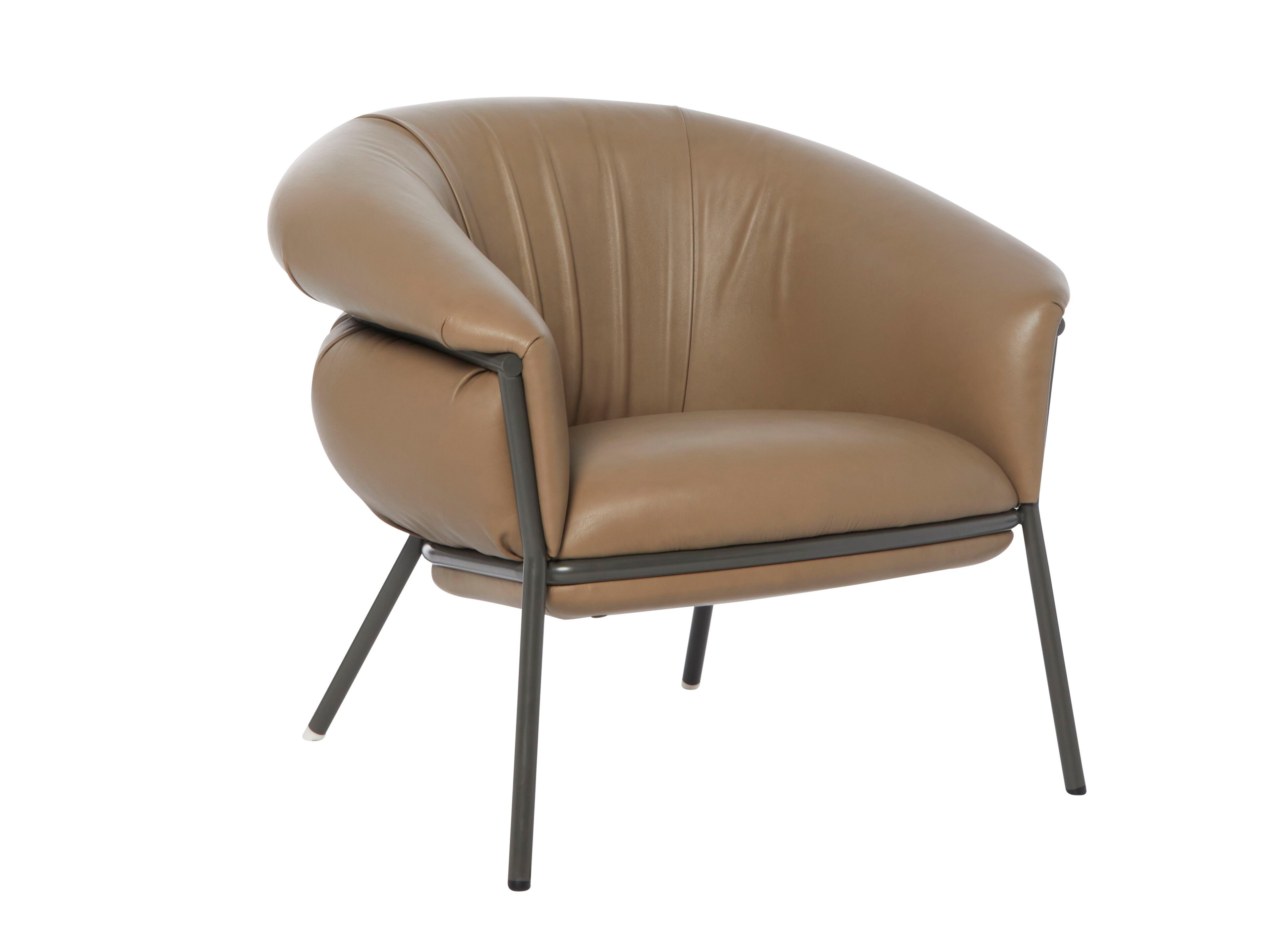 Мягкое кресло с подставкой для ног BD Barcelona GRASSO ARCH-00065611 - Вид №10