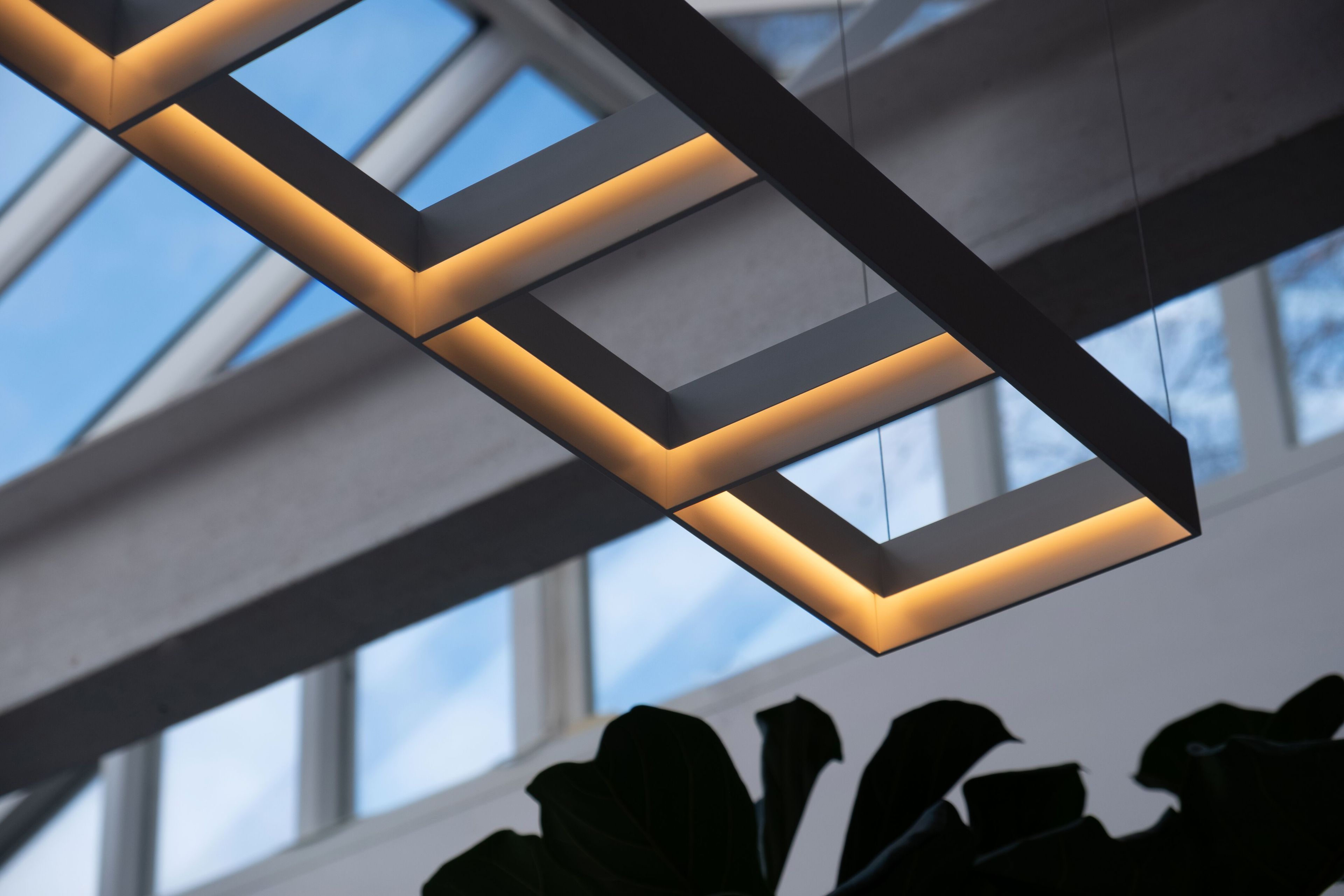 Алюминиевый светодиодный подвесной светильник Michael Anastassiades FRAME ARCH-00078148 - Вид №3