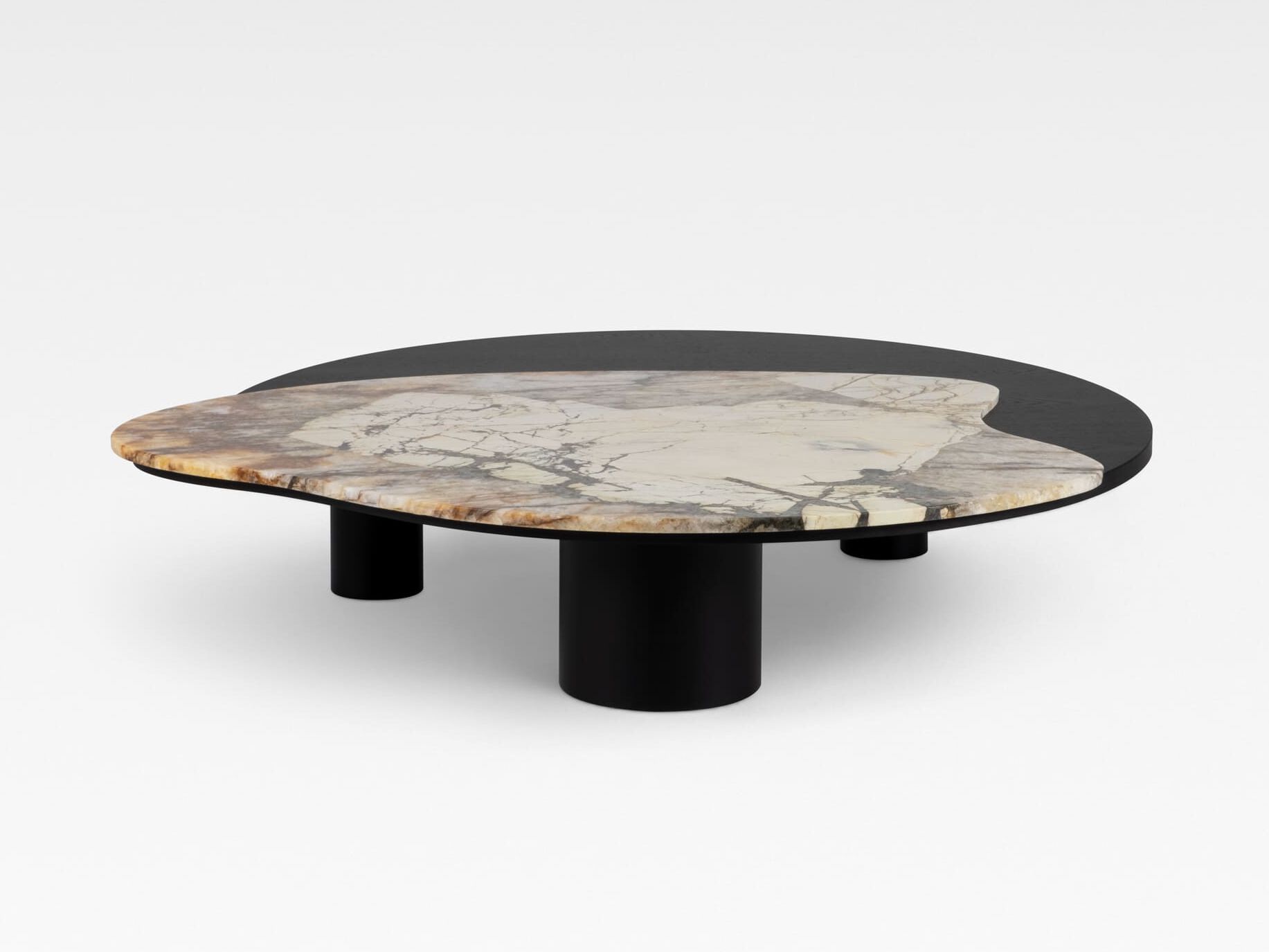 Низкий журнальный столик из гранита и дуба Патагонии Greenapple Bordeira ARCH-00052338 - Вид №2