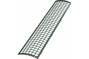 19517580 Защитная ПВХ решетка желоба 0.6 м, зеленая TN425659 Технониколь