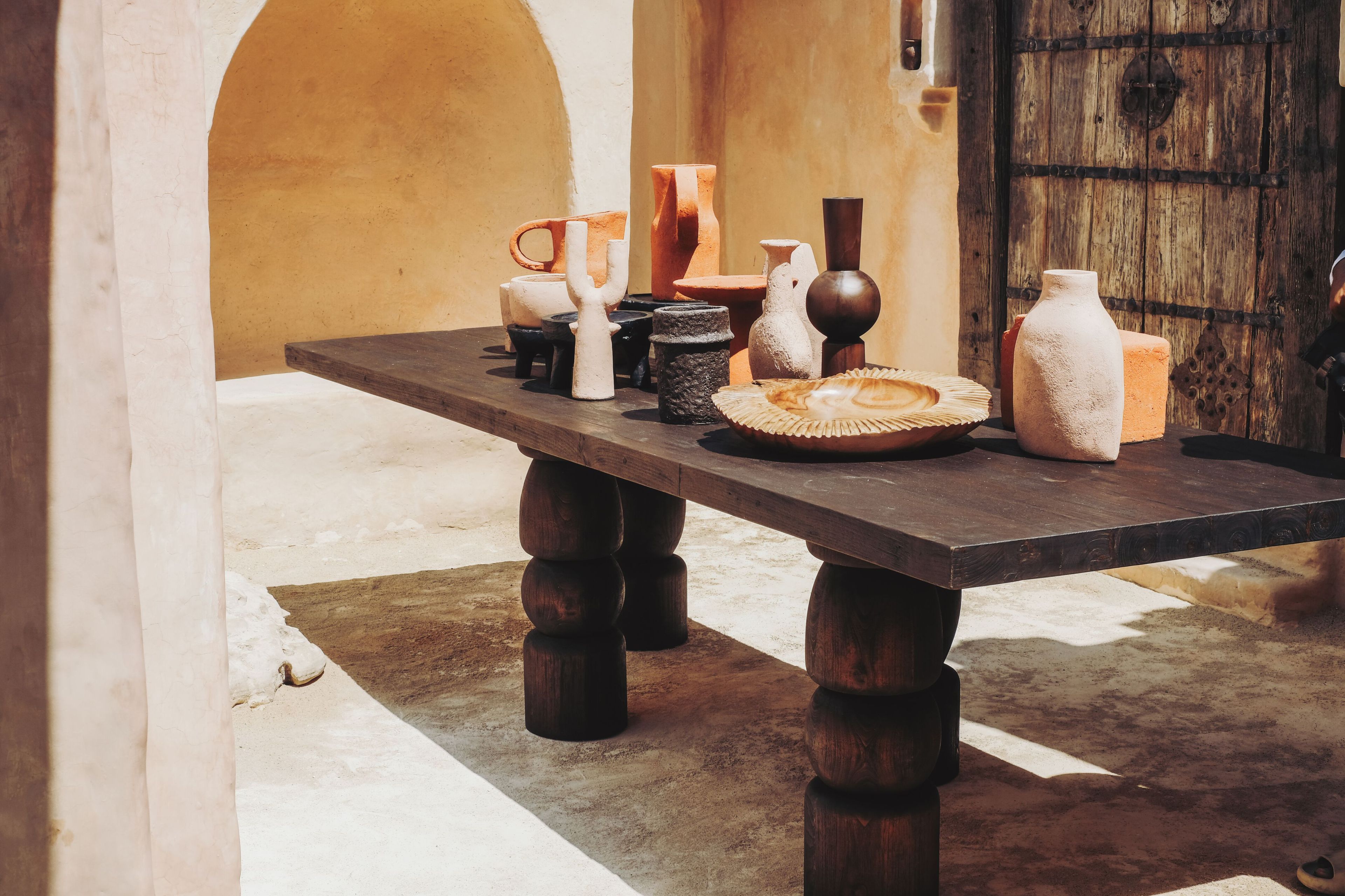 Прямоугольный садовый стол из тикового дерева cbdesign Entasi ARCH-00132538 - Вид №7