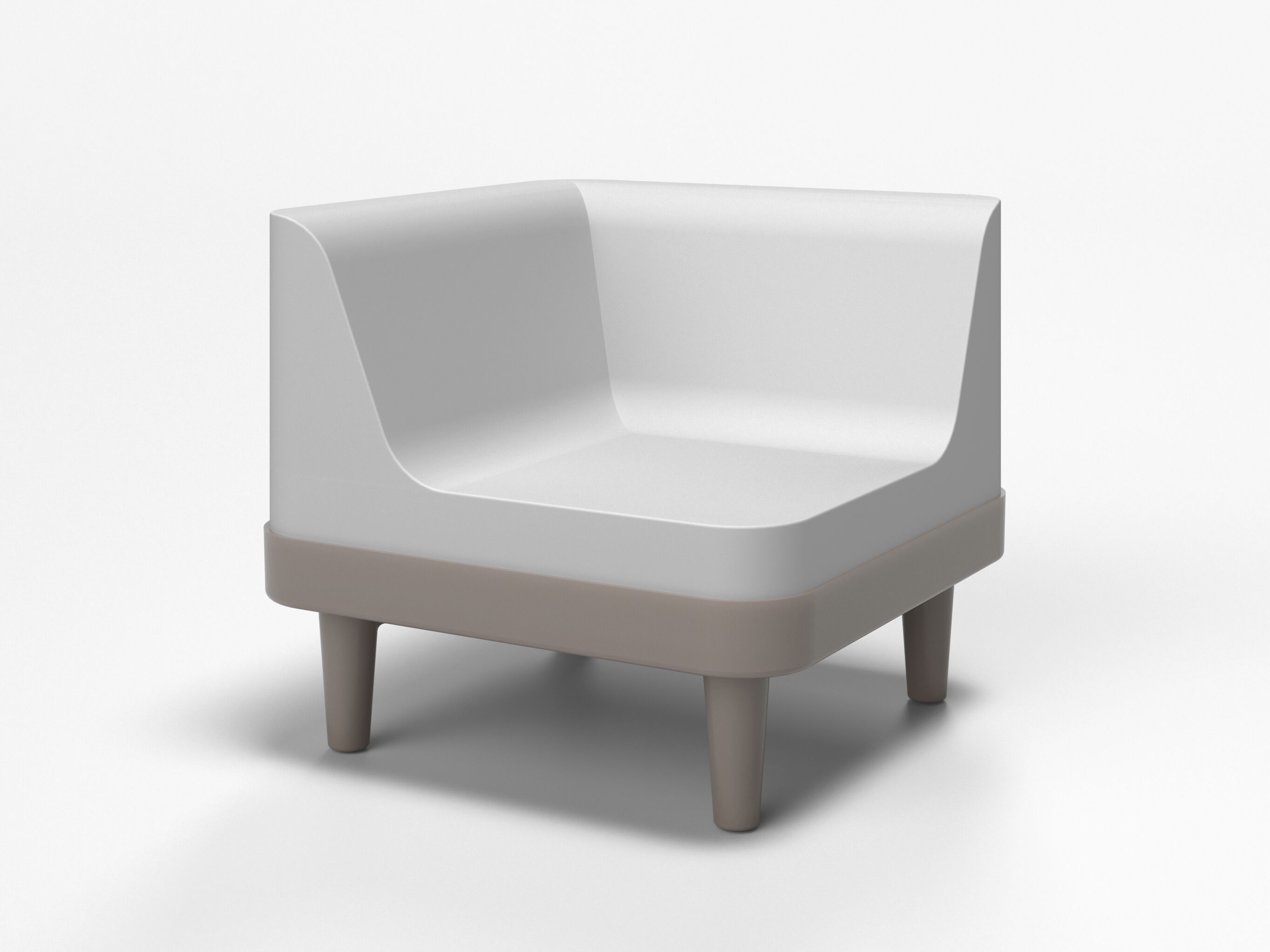 Угловое кресло с пеной SIXINCH OFFSHORE ARCH-00118636