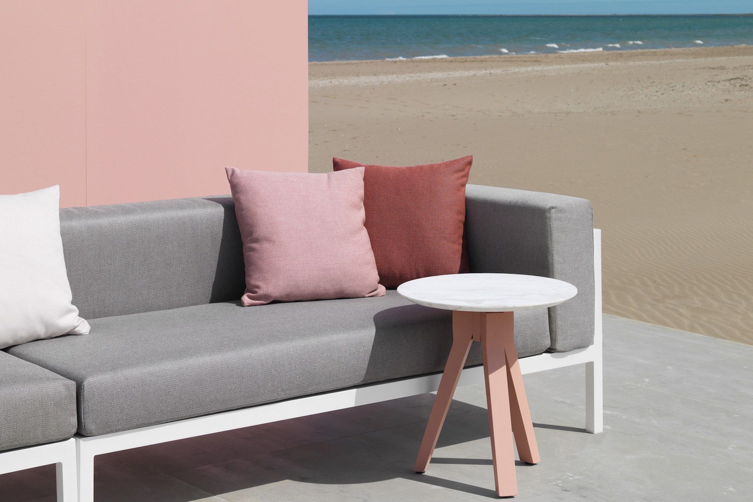 Тканевый модульный садовый диван Kettal пейзаж ARCH-00120193 - Вид №1