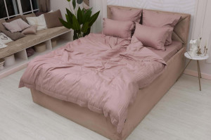 90902001 Комплект постельного белья Моне Евро-СС-М-08, евро, сатин цвет розовый STLM-0419348 SOFI DE MARKO