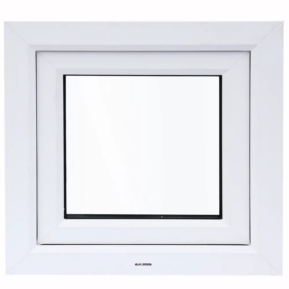 Окно пластиковое ПВХ Deceuninck одностворчатое 600x600 мм (ВхШ) правое двухкамерный стеклопакет белый/белый STLM-2095607 - Вид №4