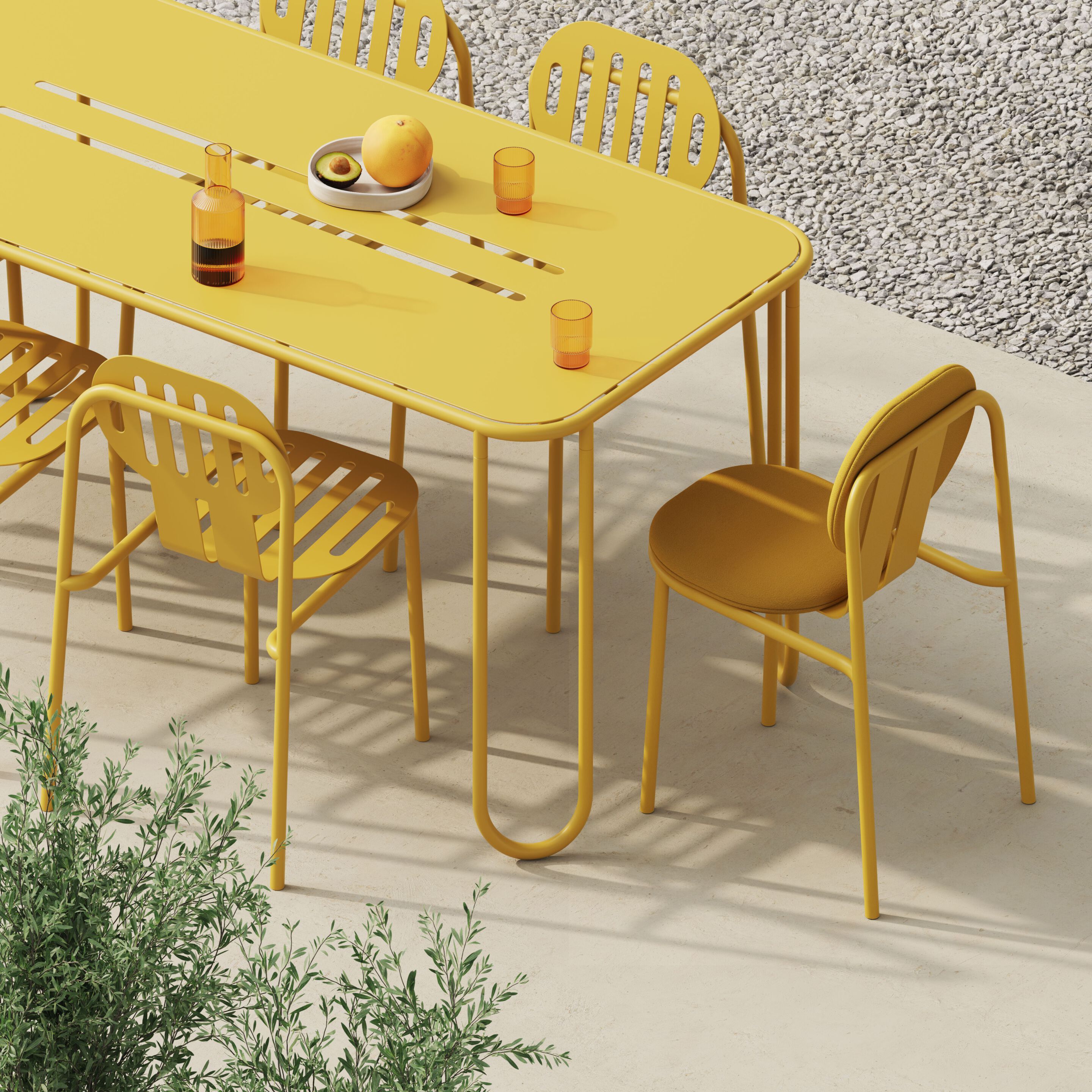 Алюминиевый садовый стул с порошковым покрытием Joyf пустыня ARCH-00124754 - Вид №1