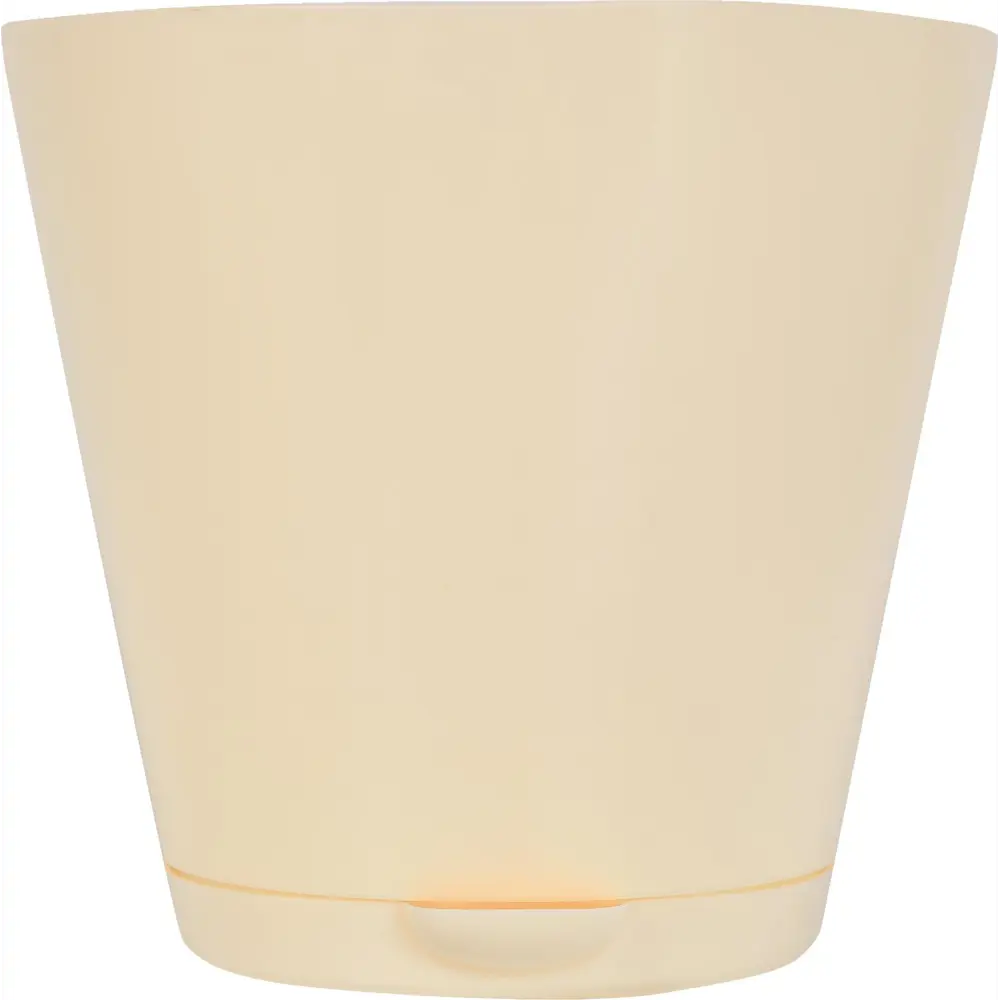 Горшок цветочный Ingreen Easy Grow ø20 h18.2 см v3.8 л пластик сливочный STLM-2126444