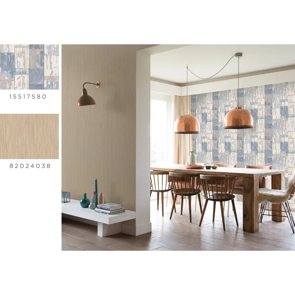 Обои флизелиновые Inspire бежевые 1.06 м 636284 GUSTAVE STLM-2185370 - Вид №3