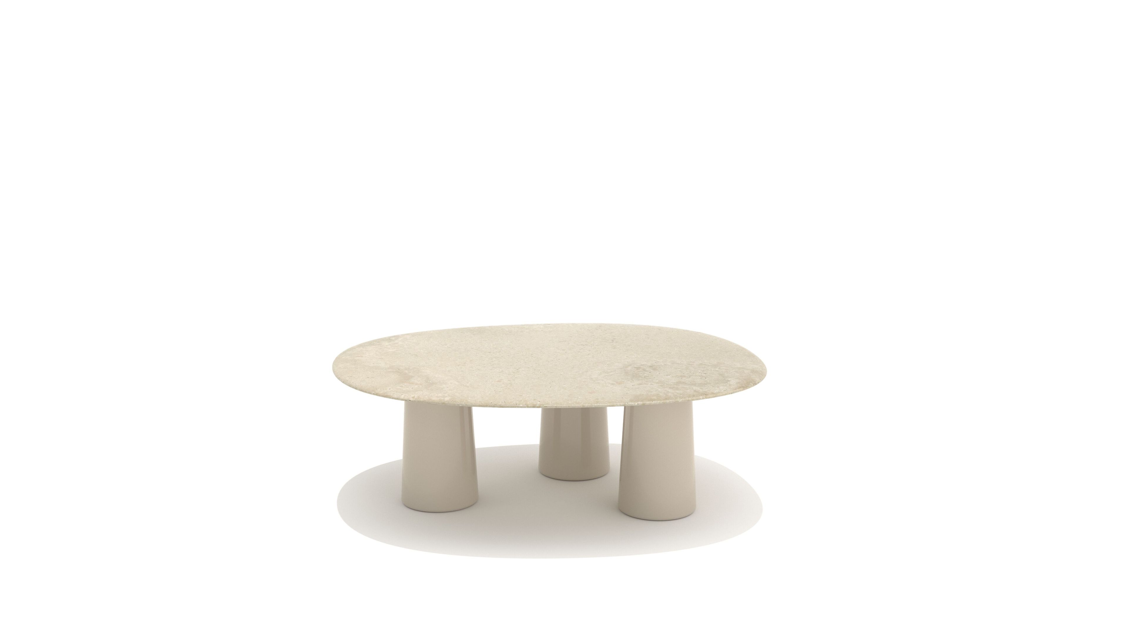 Журнальный столик с мраморной столешницей Ethimo Boldini ARCH-00028684 - Вид №16