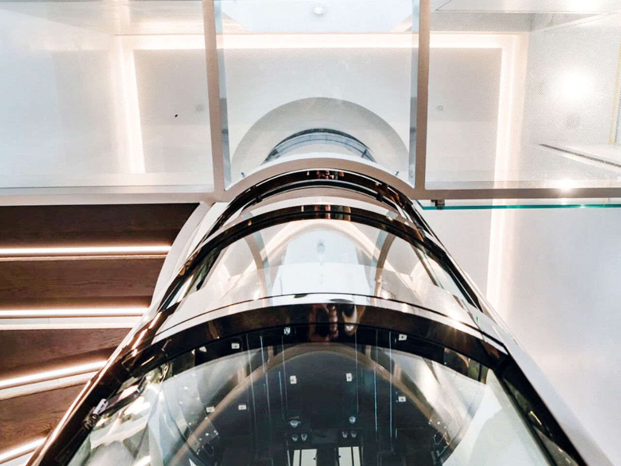 Внутренний гидравлический круглый мини-датчик NOVA Elevators специальный ARCH-00071049 - Вид №5