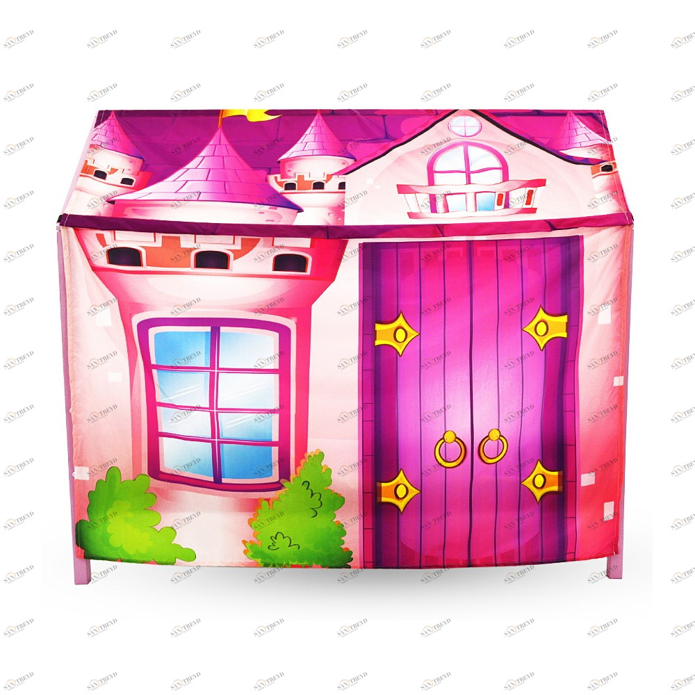 Накидка для кровати-домика Svogen игровая "Замок принцессы" БЕЛЬМАРКО  00-3873204 Розовый Santreyd 