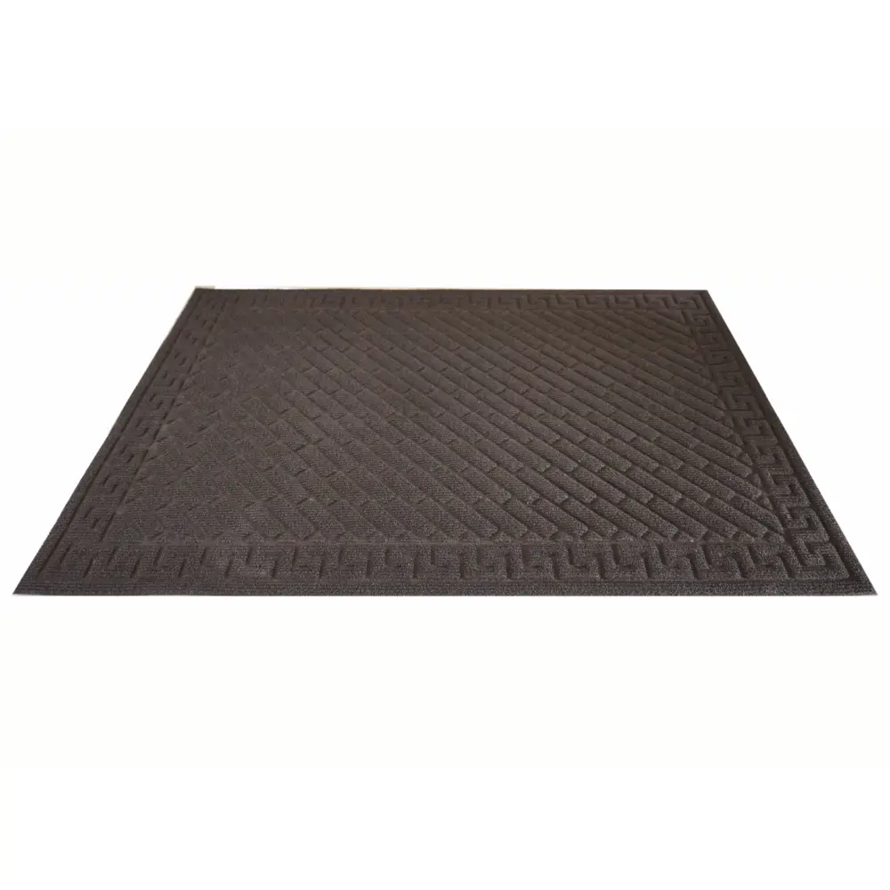 Коврик грязезащитный Cipro 1 45x75 см полипропилен цвет коричневый 89426273 STLM-2052417 Santreyd  - Вид №1