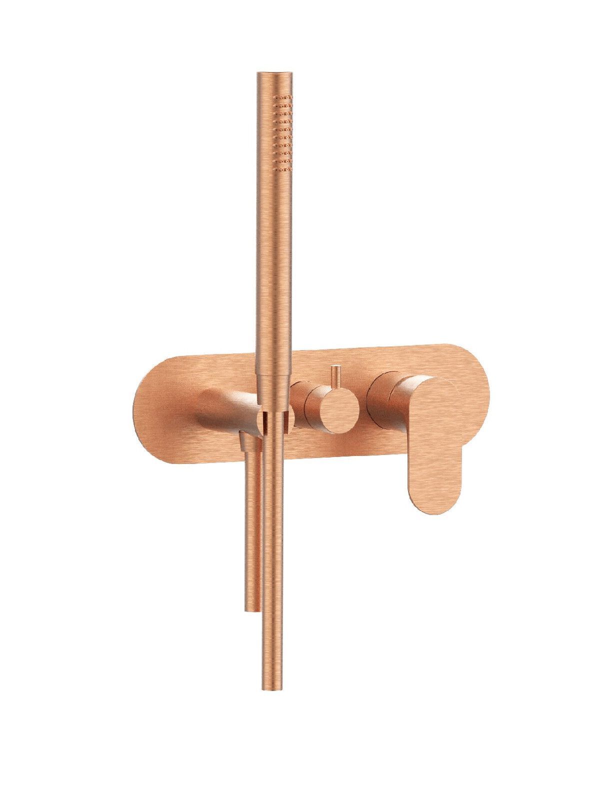 Однорычажный смеситель для душа с 3 отверстиями и ручным душем Rubinetterie Frattini отдельная эстетика ARCH-00107226 - Вид №2