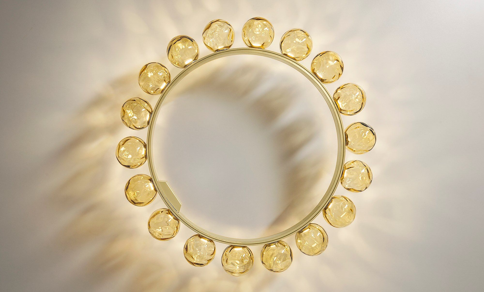 Выдувное стекло светодиодный подвесной светильник Panzeri Muranè R ARCH-00045083 - Вид №9