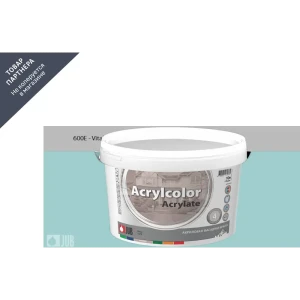 91365887 Краска фасадная Jub Acrilcolor 1009797-600e цвет бирюзовый матовый база A 2 л STLM-1390096