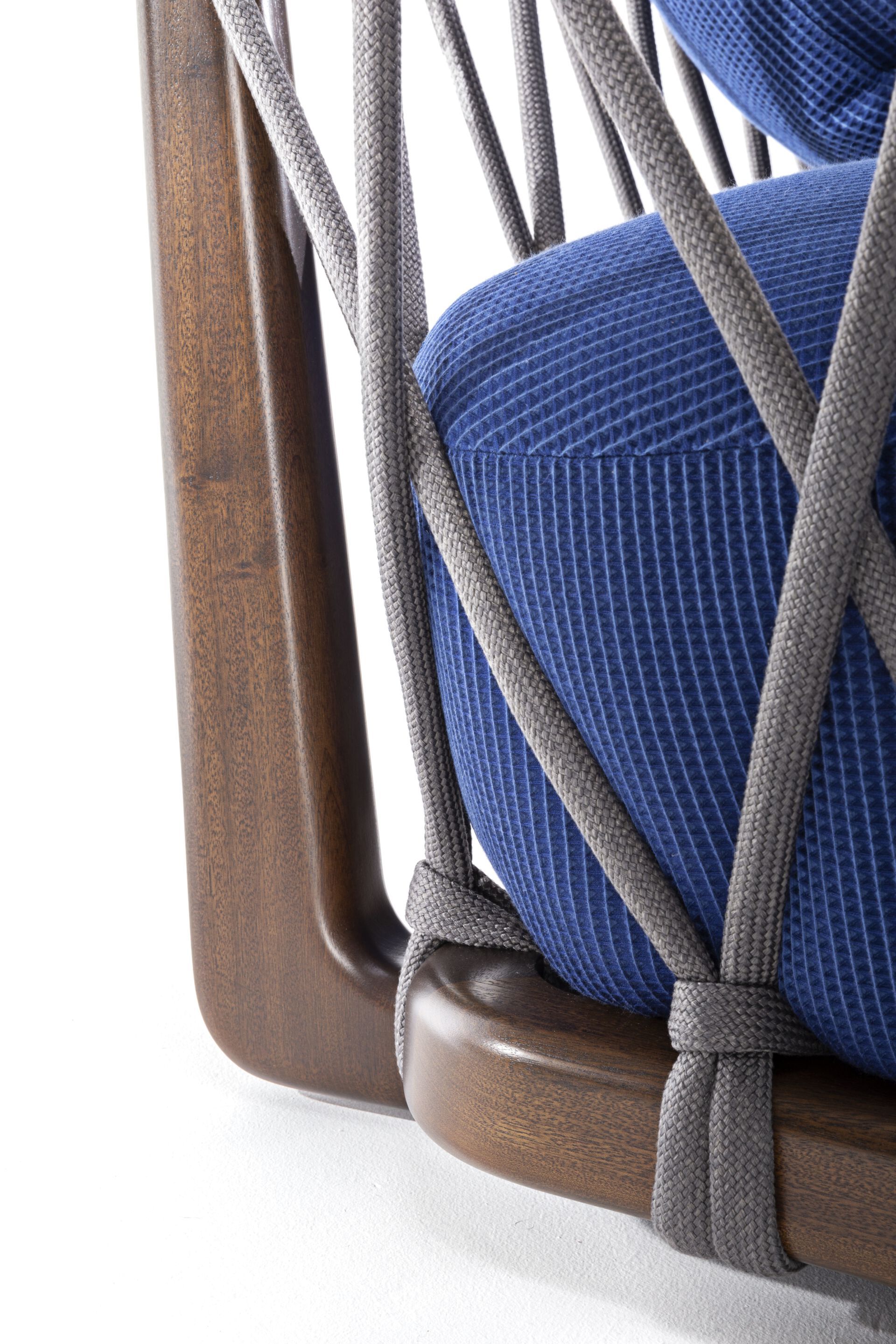 3-местный диван из красного дерева и ткани Exteta Sunset ARCH-00119067 - Вид №1