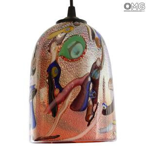 4058 ORIGINALMURANOGLASS Потолочный светильник Миро красный - муранское стекло OMG 12 см